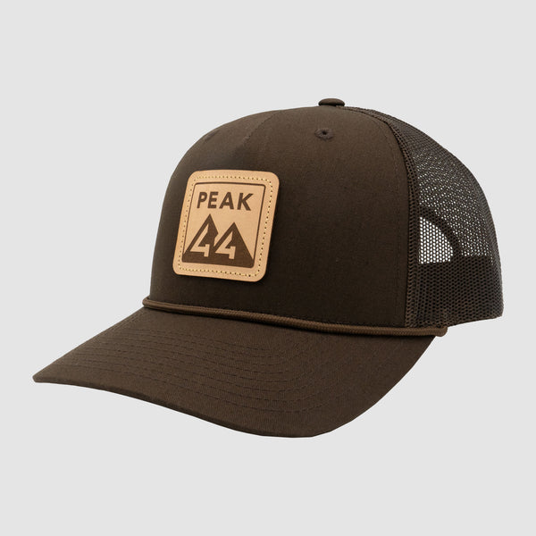 Peak 44 Brown Rope Hat